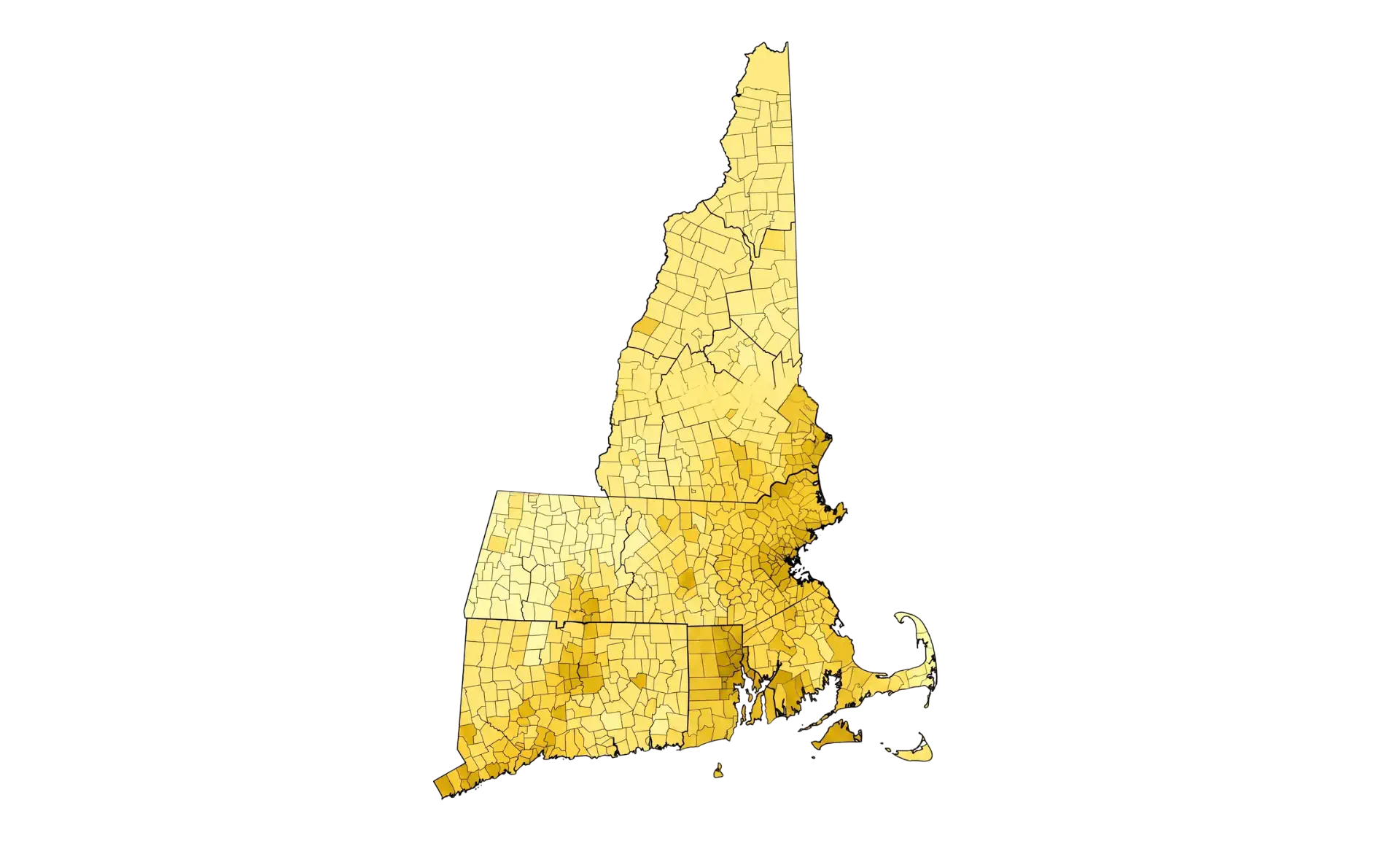 New England Coverage - MA, NH, CT